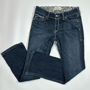 Ariat Real Denim Dark Wash Bootcut Jeans Size 32R